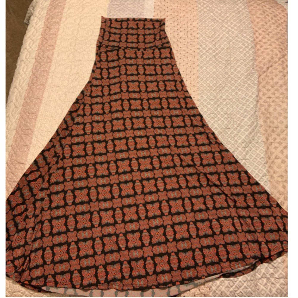 LulaRoe Patterned Maxi Skirt